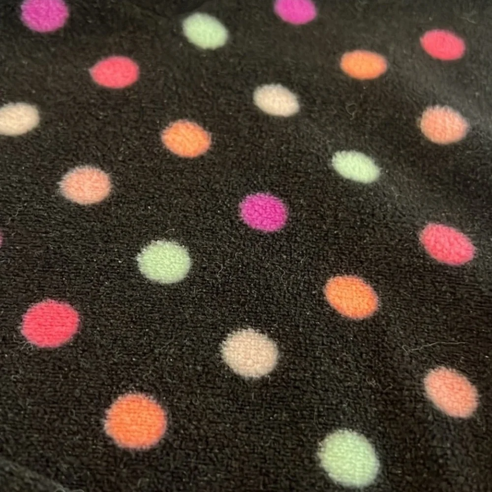 2 The Children’s Place Girls Hoodies- Aqua Leopard Print & Black w Polkadots